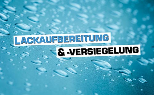 Lackaufbereitung Versiegelung 500